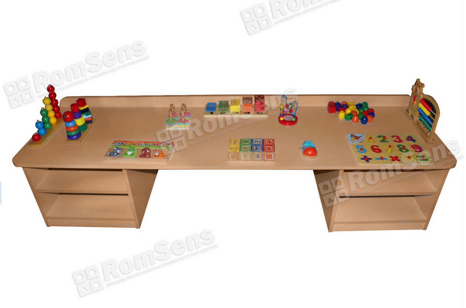Дидактический стол с набором игрушек RG050
