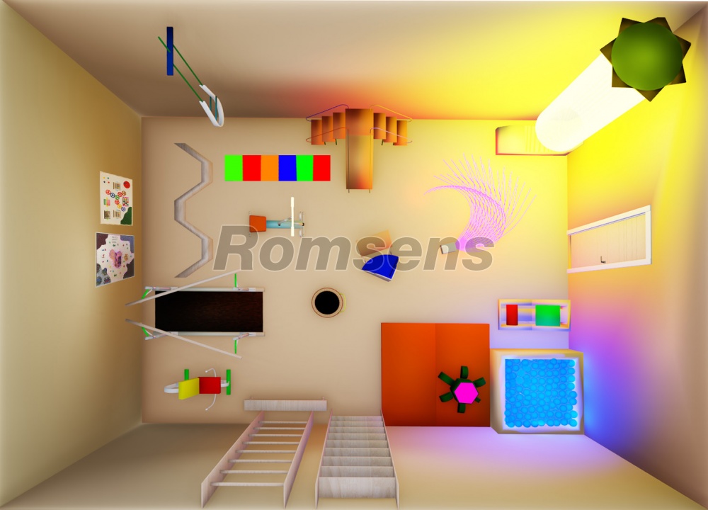 Сенсорная комната (ОВЗ, ОФЗ) для детей с ограниченными возможностями здоровья